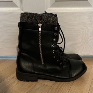 Women’s Stylish Leather Winter Boots